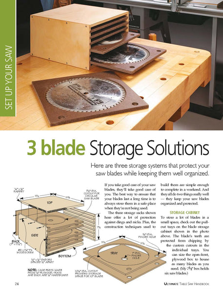 Ultimate Table Saw Handbook