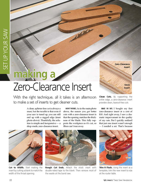 Ultimate Table Saw Handbook