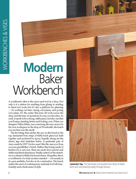 Workbenches & Simple Shop Storage Solutions, Volume 2