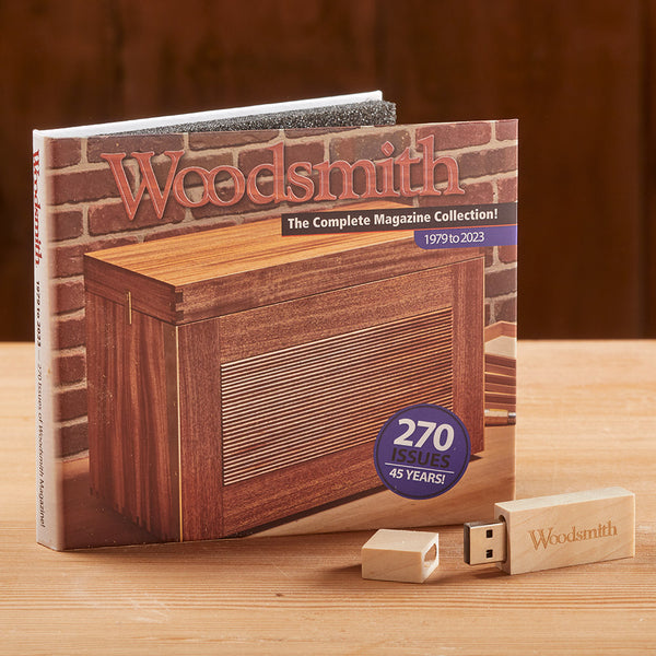 Woodsmith Back Issue Library 2023 USB Drive