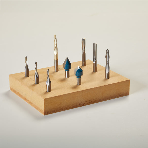 9pc CNC Starter Bit Set