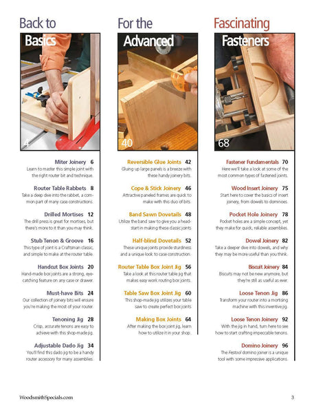 Masterclass: Joinery Techniques