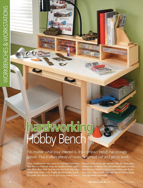 Workbenches & Simple Shop Storage Solutions, Volume 1