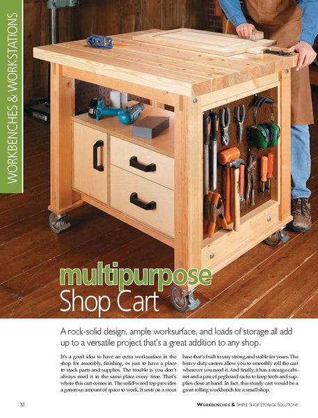 Workbenches & Simple Shop Storage Solutions, Volume 1