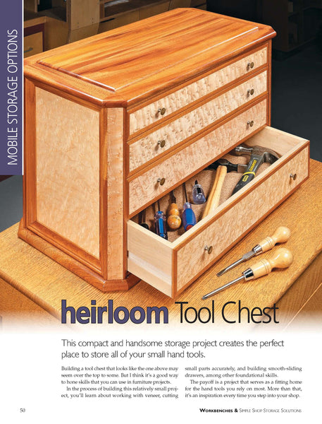 Workbenches & Simple Shop Storage Solutions, Volume 1