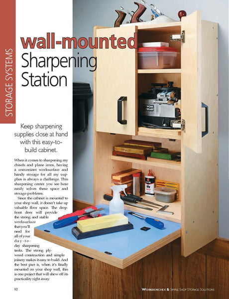 Workbenches & Simple Shop Storage Solutions, Volume 1