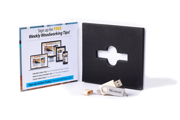 Woodsmith Back Issue Library 2024 USB Drive