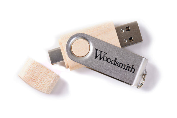 Woodsmith Back Issue Library 2024 USB Drive
