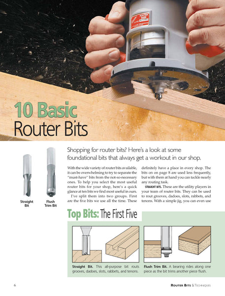 Ultimate Guide to Router Bits & Techniques