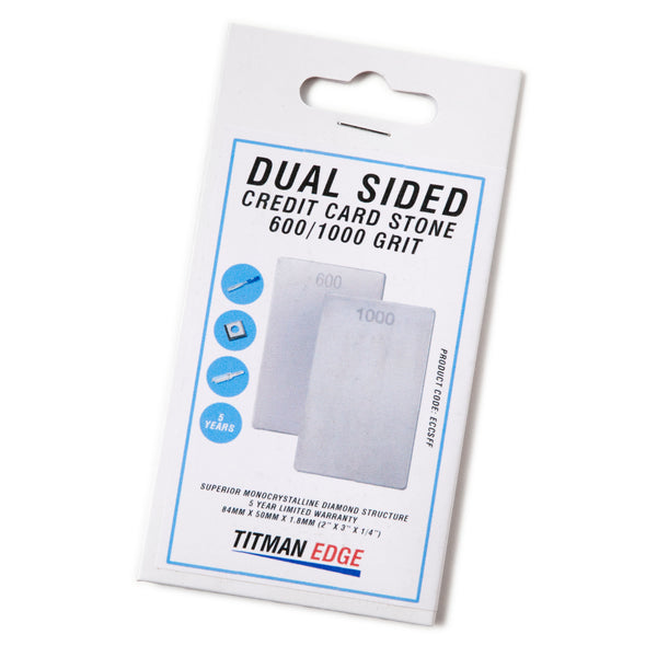 Diamond Credit Card Sharpening Stone 3" x 2"