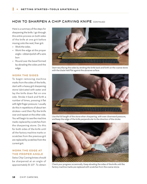 Chip Carving: Techinques For Carving Beautiful Patterns By Hand
