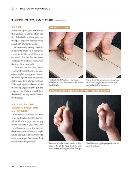 Chip Carving: Techinques For Carving Beautiful Patterns By Hand