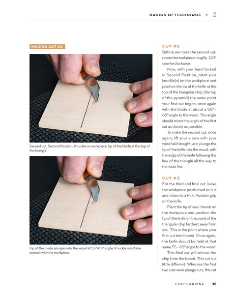 Chip Carving: Techinques For Carving Beautiful Patterns By Hand