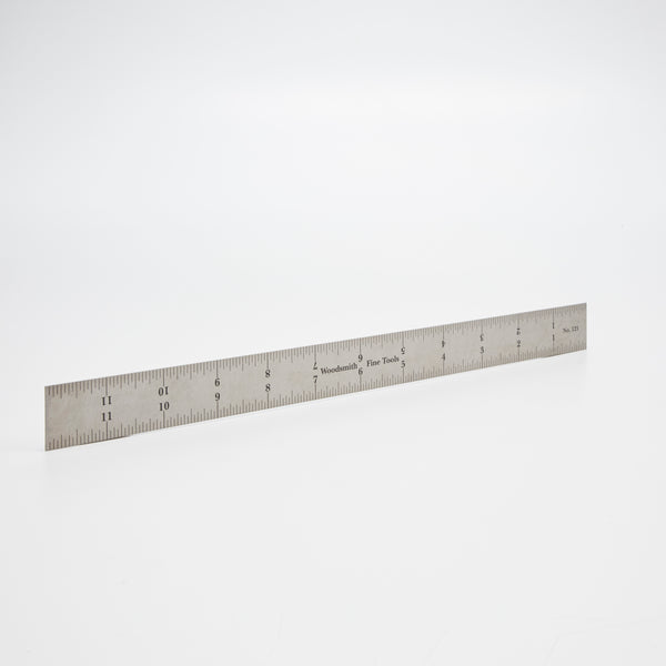 Woodsmith 6" and 12" Steel Rules Set