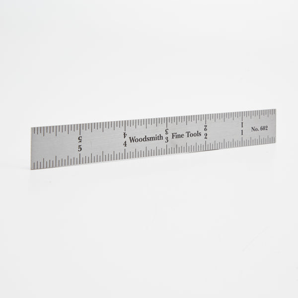 Woodsmith 6" and 12" Steel Rules Set