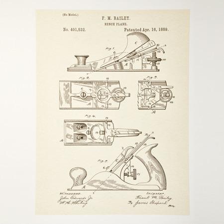 Tool Patent Print Set (4 Posters)