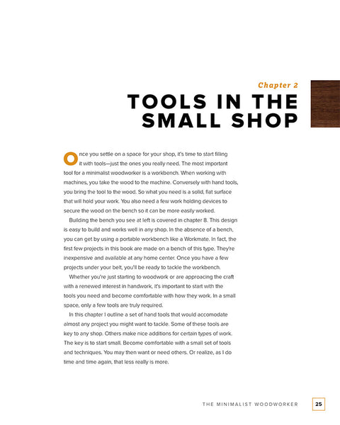 The Minimalist Woodworker