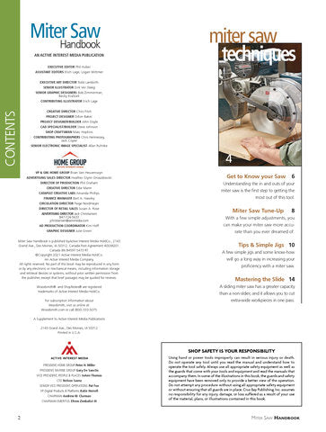 Miter Saw Handbook