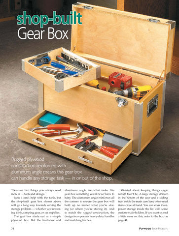 Plywood Shop Projects