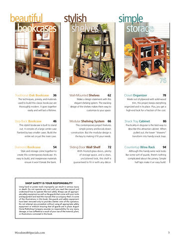 Cabinets, Bookcases & Shelves, Volume 3
