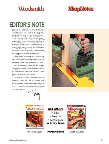 Table Saw Secrets