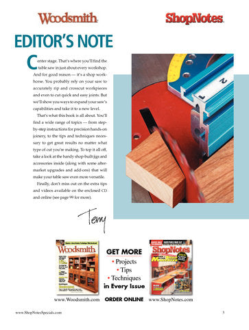 Table Saw: Tough Cuts Made Easy