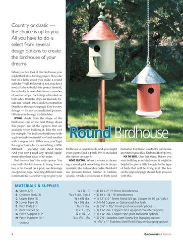 Birdhouses & Feeders