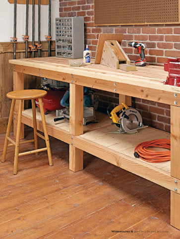 Workbenches & Simple Shop Storage Solutions, Volume 1