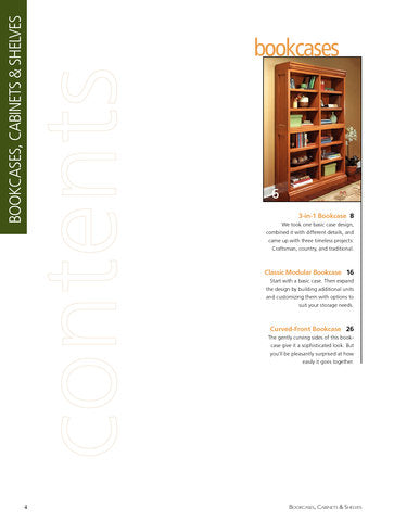 Bookcases, Cabinets & Shelves, Volume 2