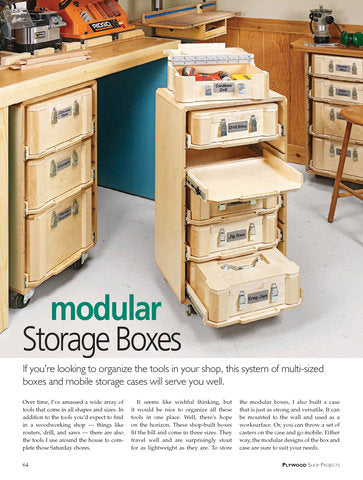 Plywood Shop Projects