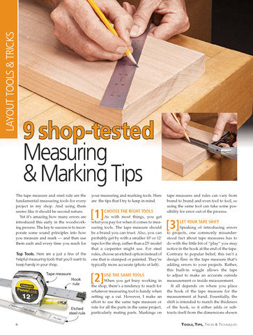 Tools, Tips, Tricks & Techniques