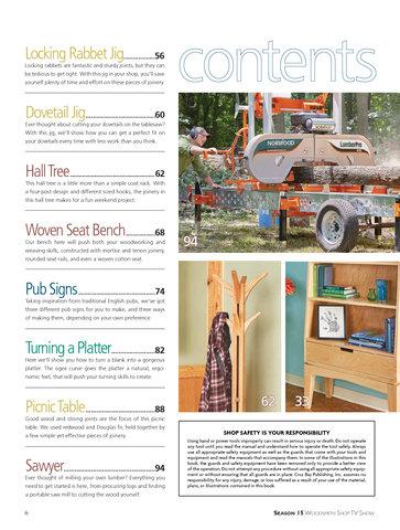 Woodsmith Shop Season 15 DVD + Accompanying Handbook