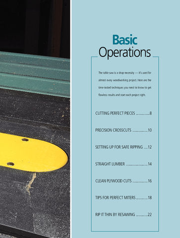 Table Saw Essentials