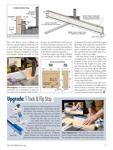 Woodworking Tips, Tricks & Jigs