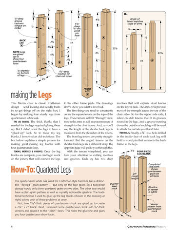 Craftsman Furniture Projects