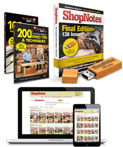 ShopNotes Woodworking 3-Pack Special