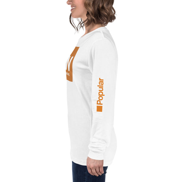 Popular Woodworking Square Logo Long Sleeve T-Shirt