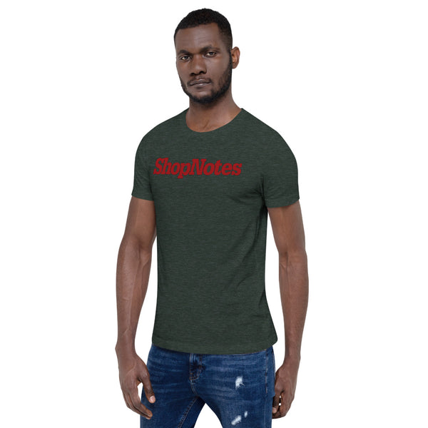 ShopNotes Red Logo T-Shirt