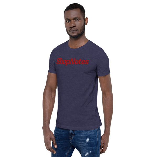 ShopNotes Red Logo T-Shirt