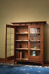 Arts & Crafts Bookcase Project Download