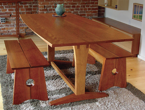 Contemporary Trestle Table (Digital Plan)