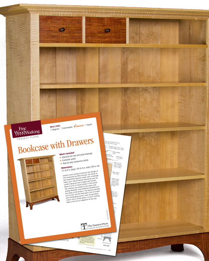 Bookcase with Drawers (Digital Project Plan)