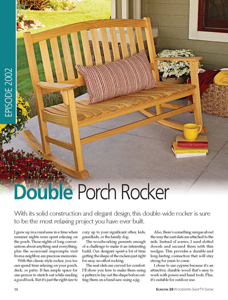 Woodsmith Shop TV Show Handbook: Season 20