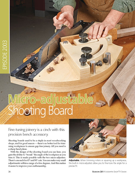 Woodsmith Shop TV Show Handbook: Season 20