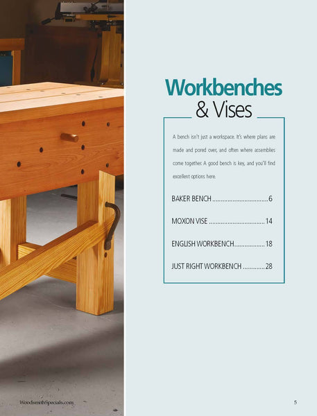 Workbenches & Simple Shop Storage Solutions, Volume 2