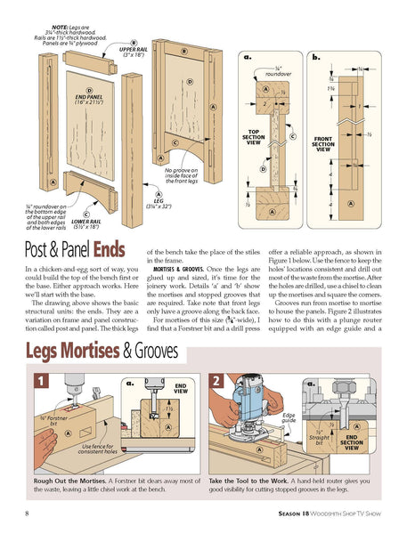 Woodsmith Shop TV Show Handbook Season 18