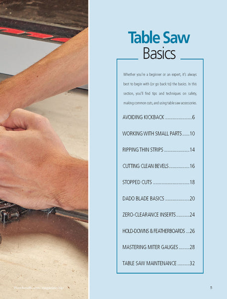 Ultimate Table Saw Handbook, Volume 2