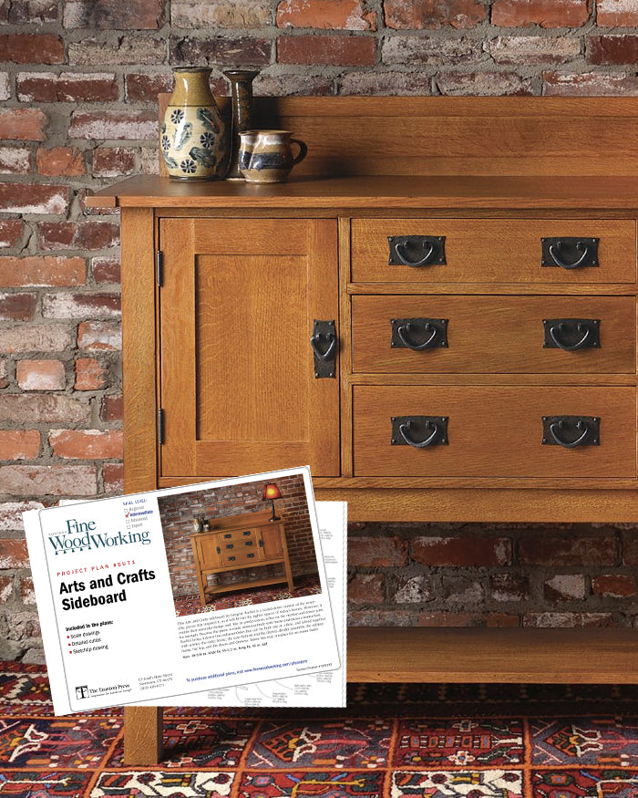 Arts and Crafts Sideboard (Digital Plan)