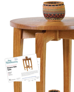 Modern Side Table (Digital Plan)