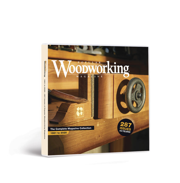 PRESALE: Popular Woodworking Complete Issue Archive 2025 USB Drive